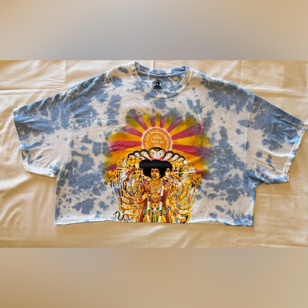 Jimmy Hendrix Cropped Tshirt